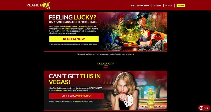 Planet 7 Oz Casino Review 2025 – Minimum Deposit $30 AUD