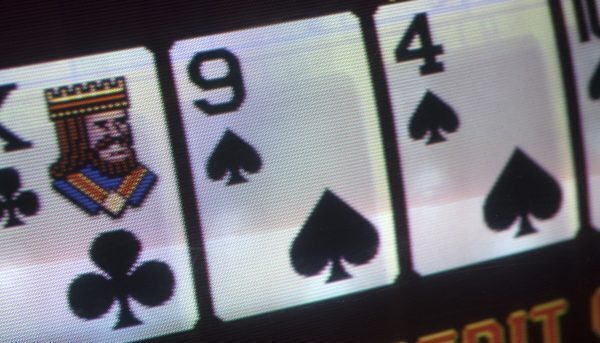 Video Poker terminal screenshot