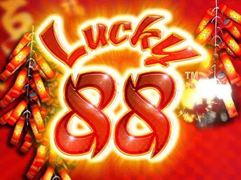 Lucky 88 pokie logo