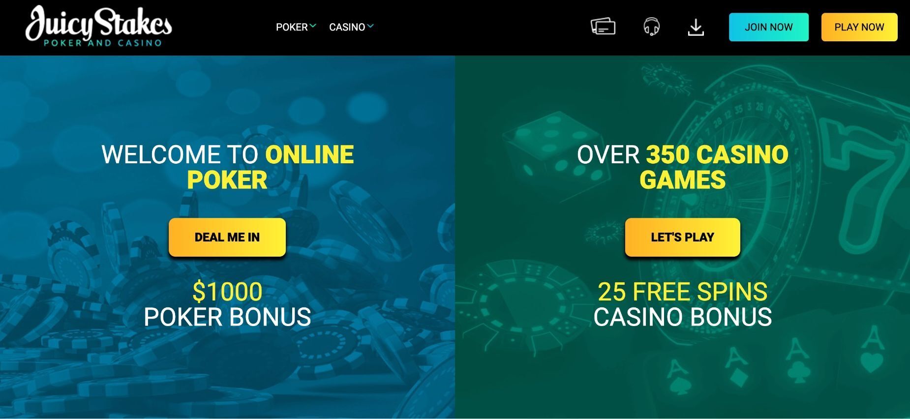 juicy stakes casino sign up step 1